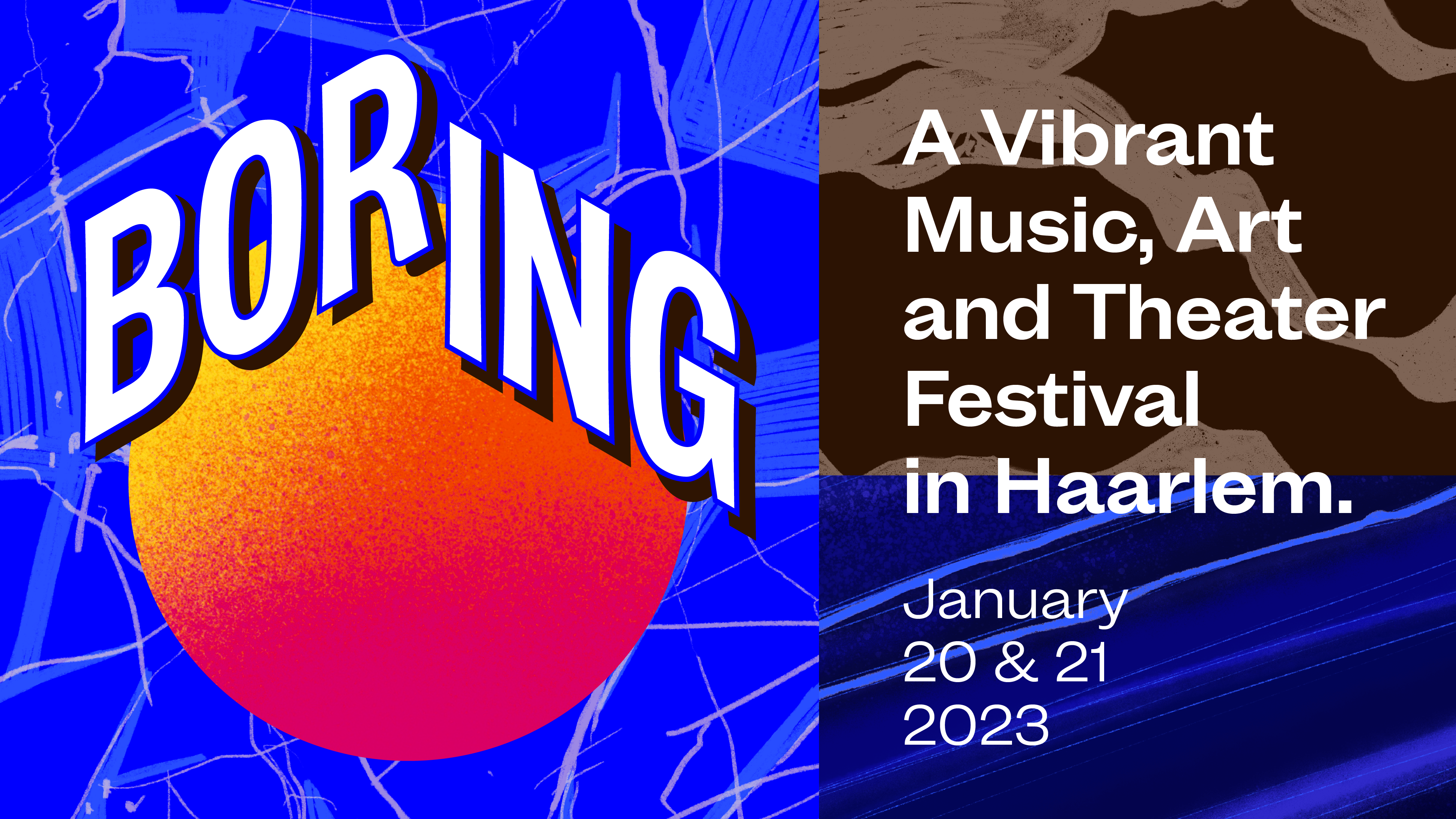 Boring festival - januari 2023